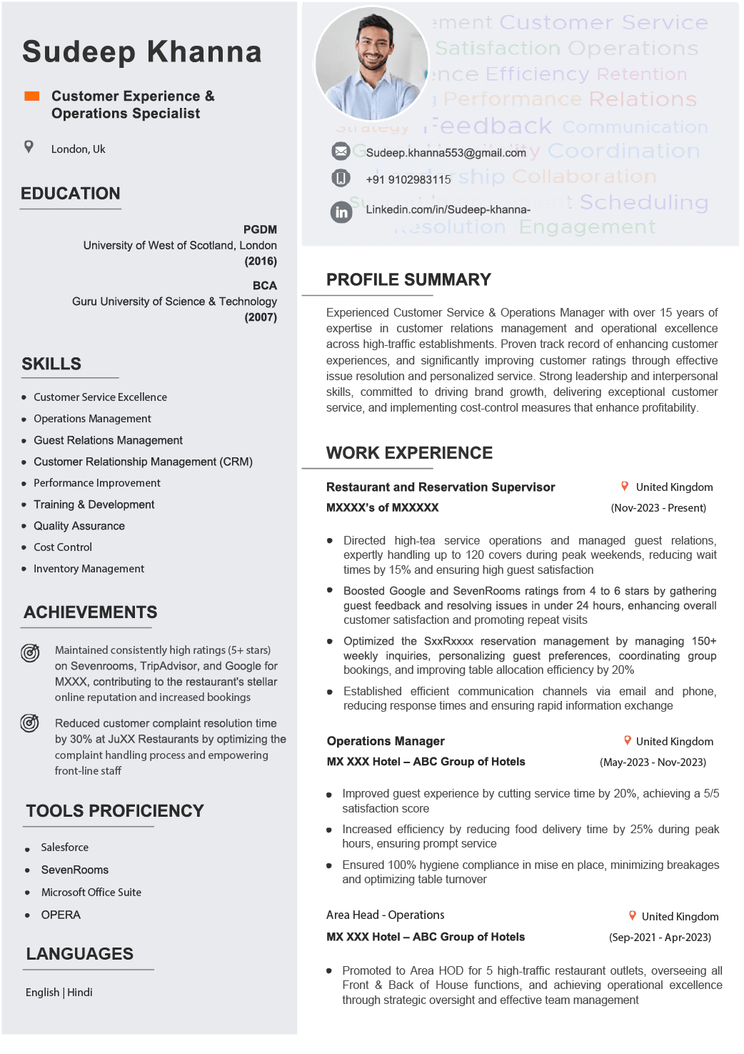 Aspire - A creative and modern resume template perfect for creative professionals
